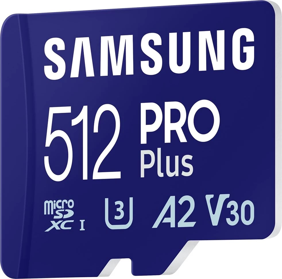 Kartë memorje Samsung PRO Plus microSD, 512GB, blu