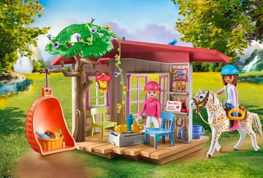 Set figurina Playmobil Horses of Waterfall Club 71638, 63 pjesë