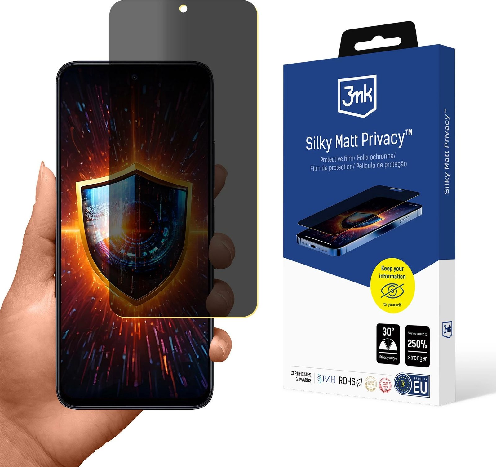 Mbështjellës privatësie 3mk Silky Matt Privacy për Xiaomi 12, Mat