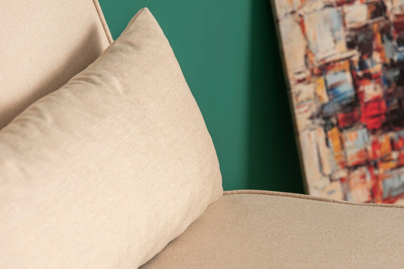 Krevat-karrige një vendës, Atelier del Sofa, Folde Single, krem