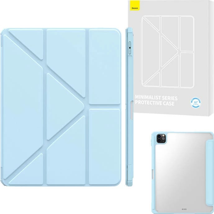 Mbështjellës Baseus Minimalist për iPad Pro 11", P40112502311-01, kaltër