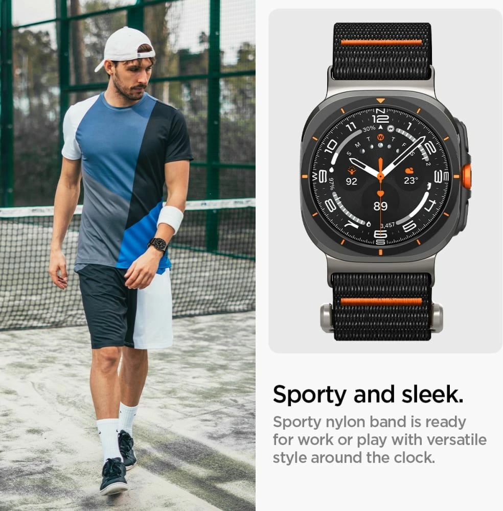 Rrip Spigen DuraPro për Samsung Galaxy Watch Ultra 47mm, Zi