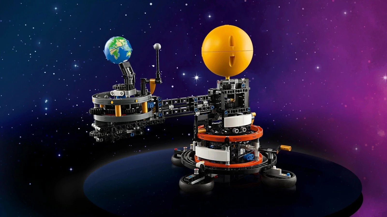 Set ndërtimi LEGO Technic 42179 Earth and Moon on Orbit, plastik, 526 pjesë