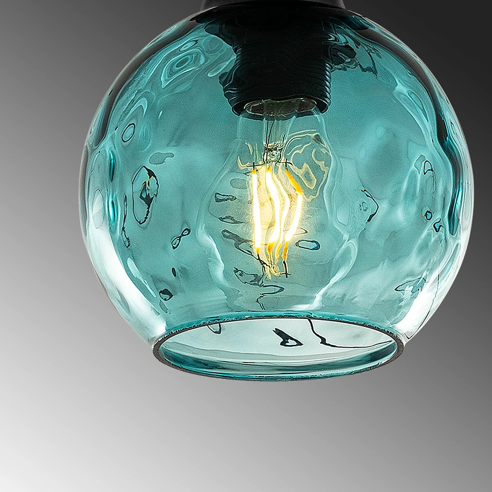 Llambë tavani Opviq Benek - 15 - 14372, ngjyrë kaltër e zezë