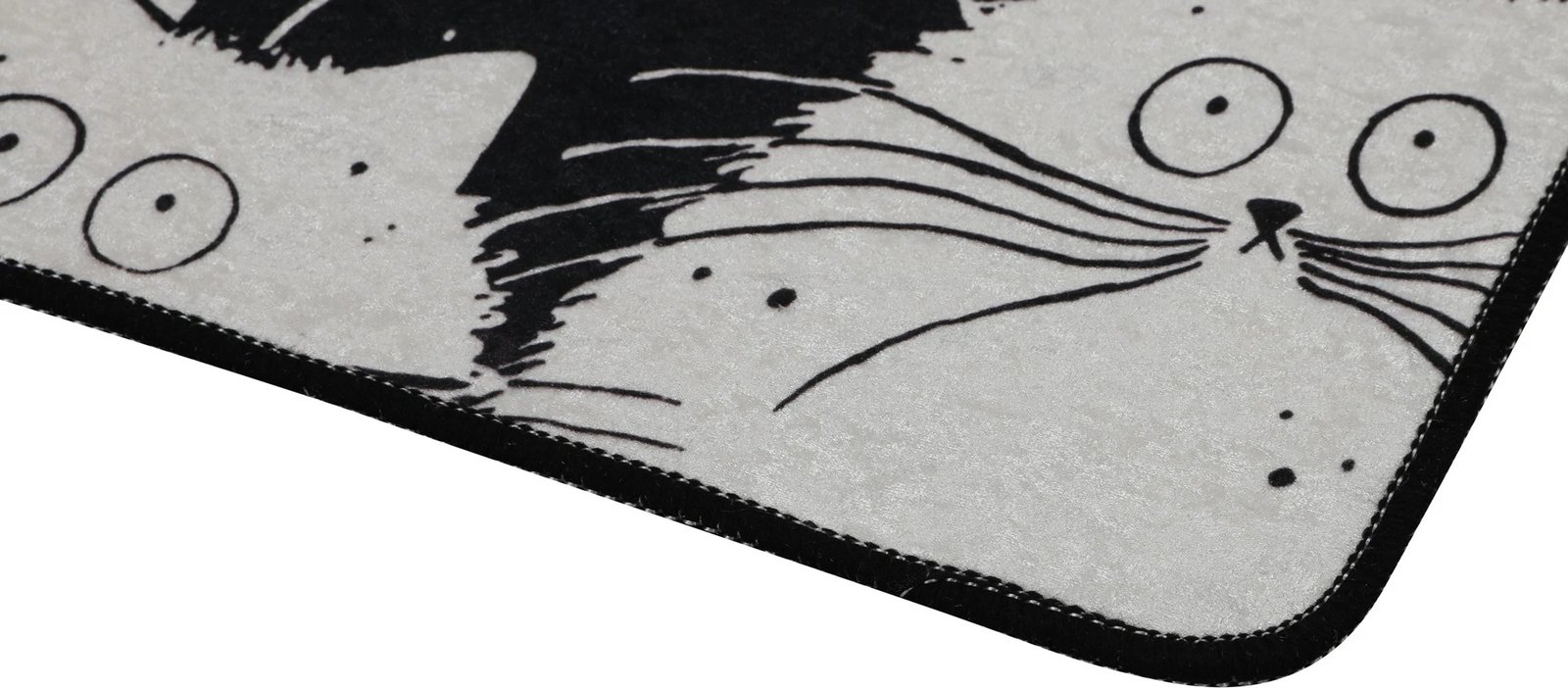 Set tapetash për banjo (2 copë), Mijölnir, me mace të bardha