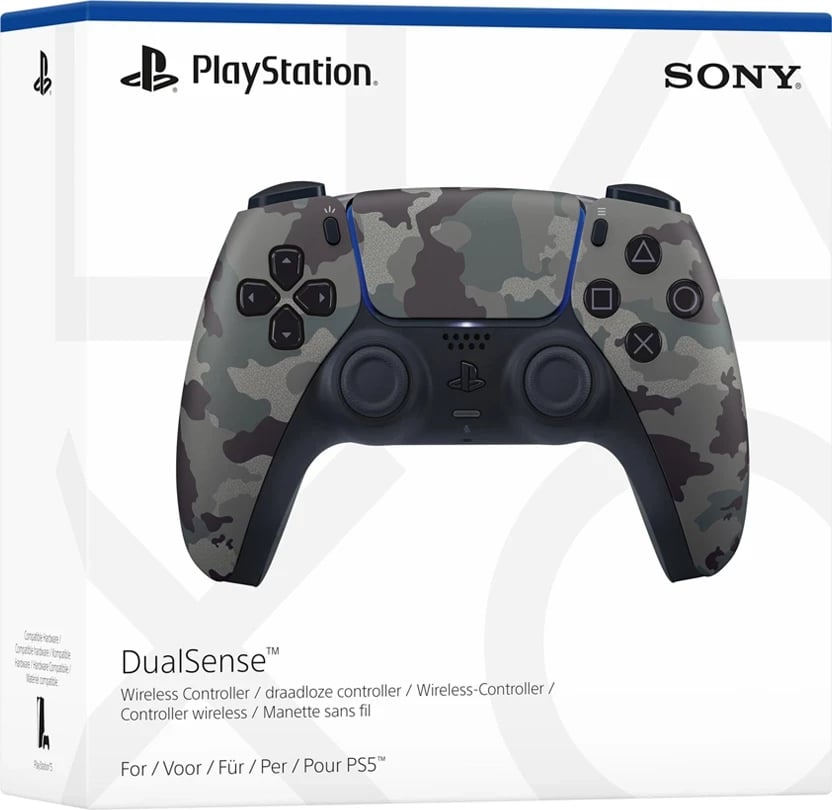 Kontroller Sony PS5 DualSense Grey Camo