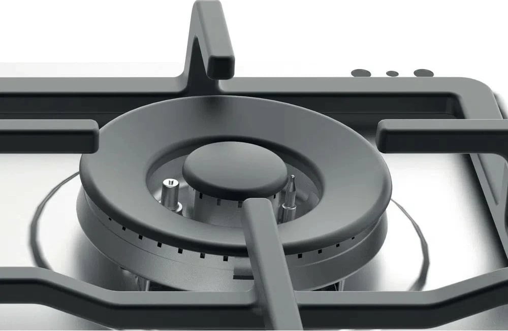 Sobë gazi Whirlpool TGML661IXR, 4 djegësa, inox