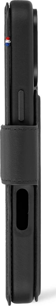 Mbështjellës lëkure Decoded portofol i ndashëm për celular, për Apple, 17 cm (6.7"), i zi