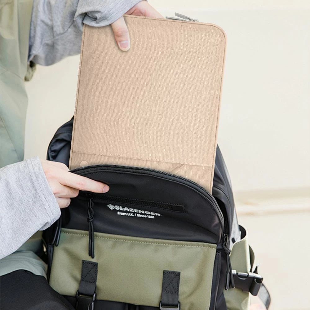 Mbështjellës laptopi Tech-Protect Sleevy 15-16, bezhë