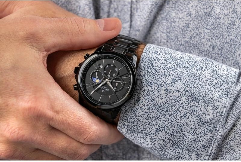 Orë dore për meshkuj Giewont, e zezë