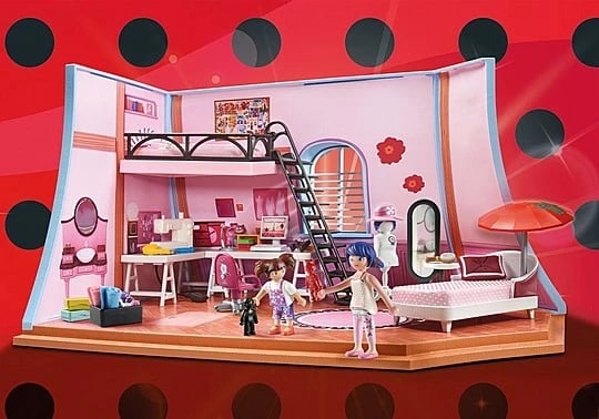 Set lodrash Playmobil Miraculum Attic Marinette 71334, 73 pjesë