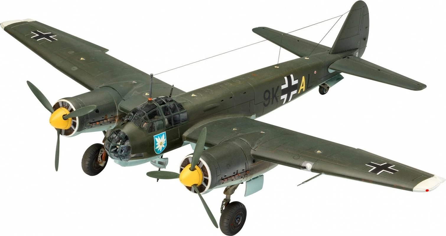 Model plastik aeroplani Revell Junkers Ju88 A-1, 1:72, 119 pjesë