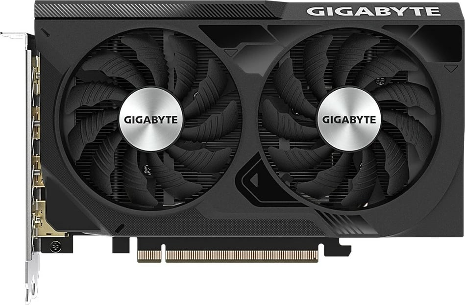 Kartelë grafike Gigabyte GeForce RTX 4060 WINDFORCE OC 8G, 8 GB, GDDR6, e zezë