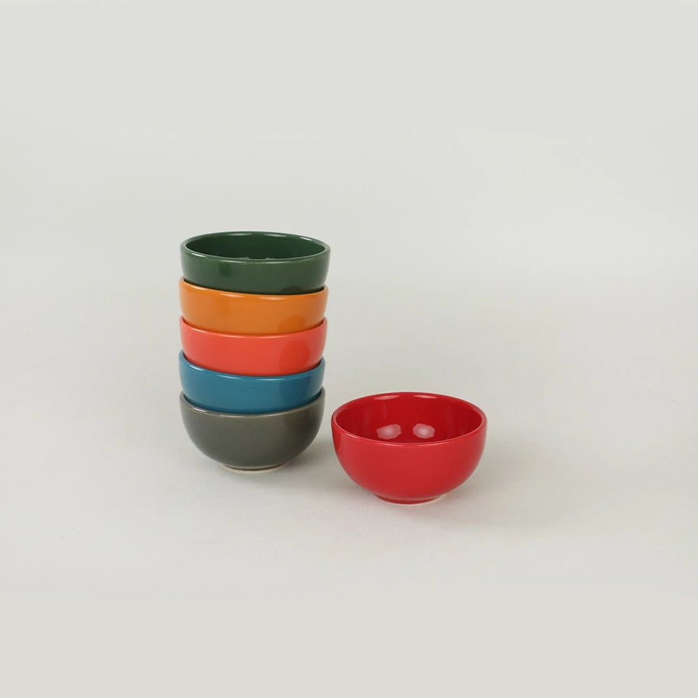 Set tasash qeramike (6 copë), shumëngjyrëshe, Hermia Concept, ST101606F16XA000000MAZ1000