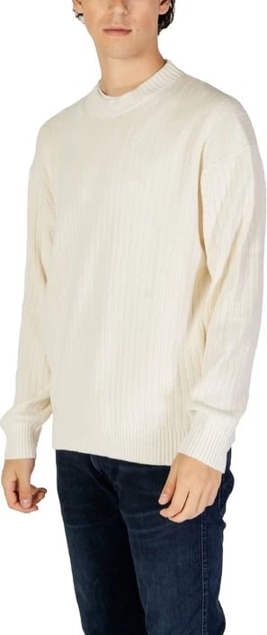 Duks për meshkuj Calvin Klein Jeans, të bardhë