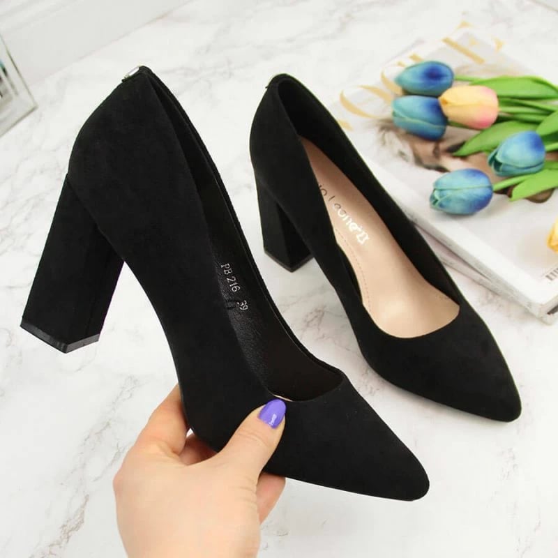 Këpucë Sergio Leone për femra, të zeza