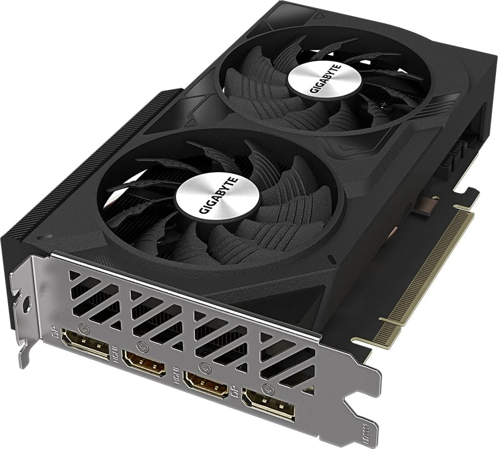 Kartë grafike Gigabyte, GeForce RTX 4060 WINDFORCE OC, 8 GB GDDR6, e zezë