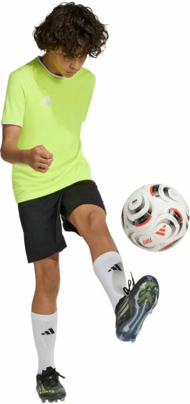 Fanellë për fëmijë adidas, e verdhë neon