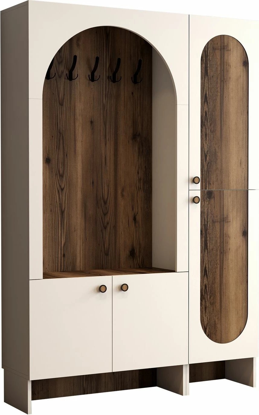 Stendë për korridor Skye Decor, Palermo Kl, krem dhe arre