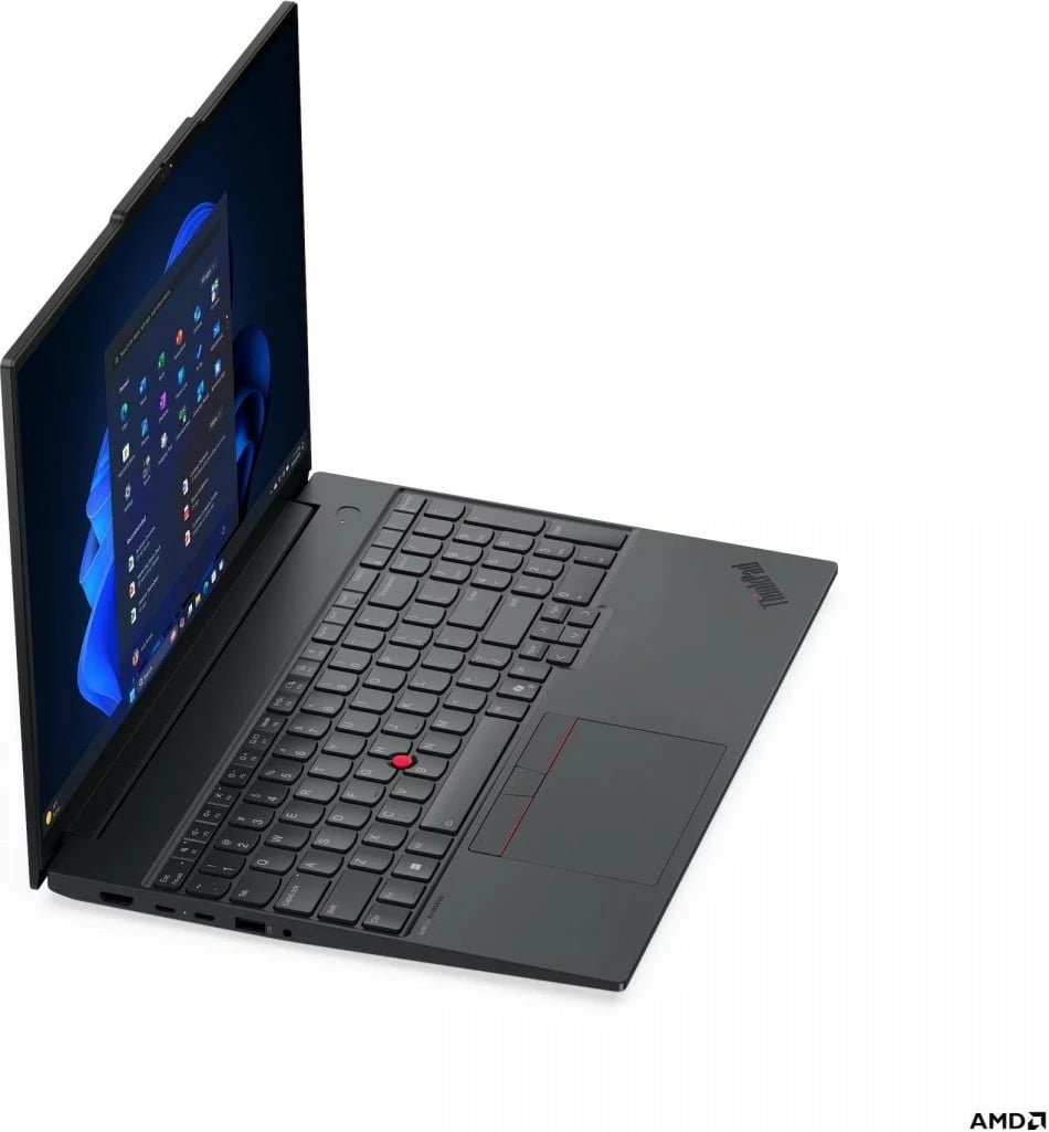 Laptop Lenovo ThinkPad E16 Gen 3, 16", AMD Ryzen 7 250, 16 GB RAM, 512 GB SSD, Windows 11 Pro, Zi
