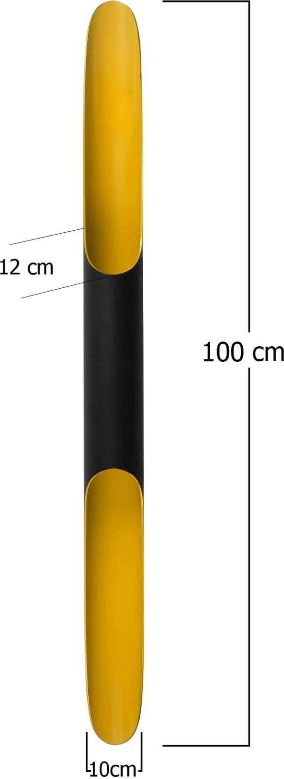 Llambë muri Opviq, Efsun - 581-A, ngjyrë e zezë, 10x12cm, lartësi 100cm