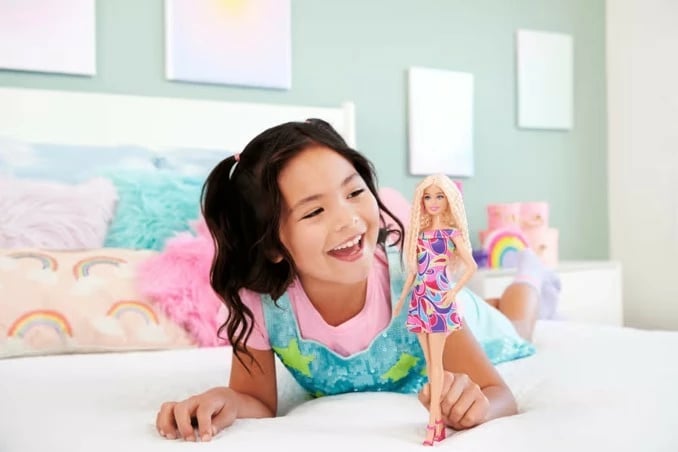 Kukull Barbie Fashionistas Mattel HRH20, 65 vjetori, bionde
