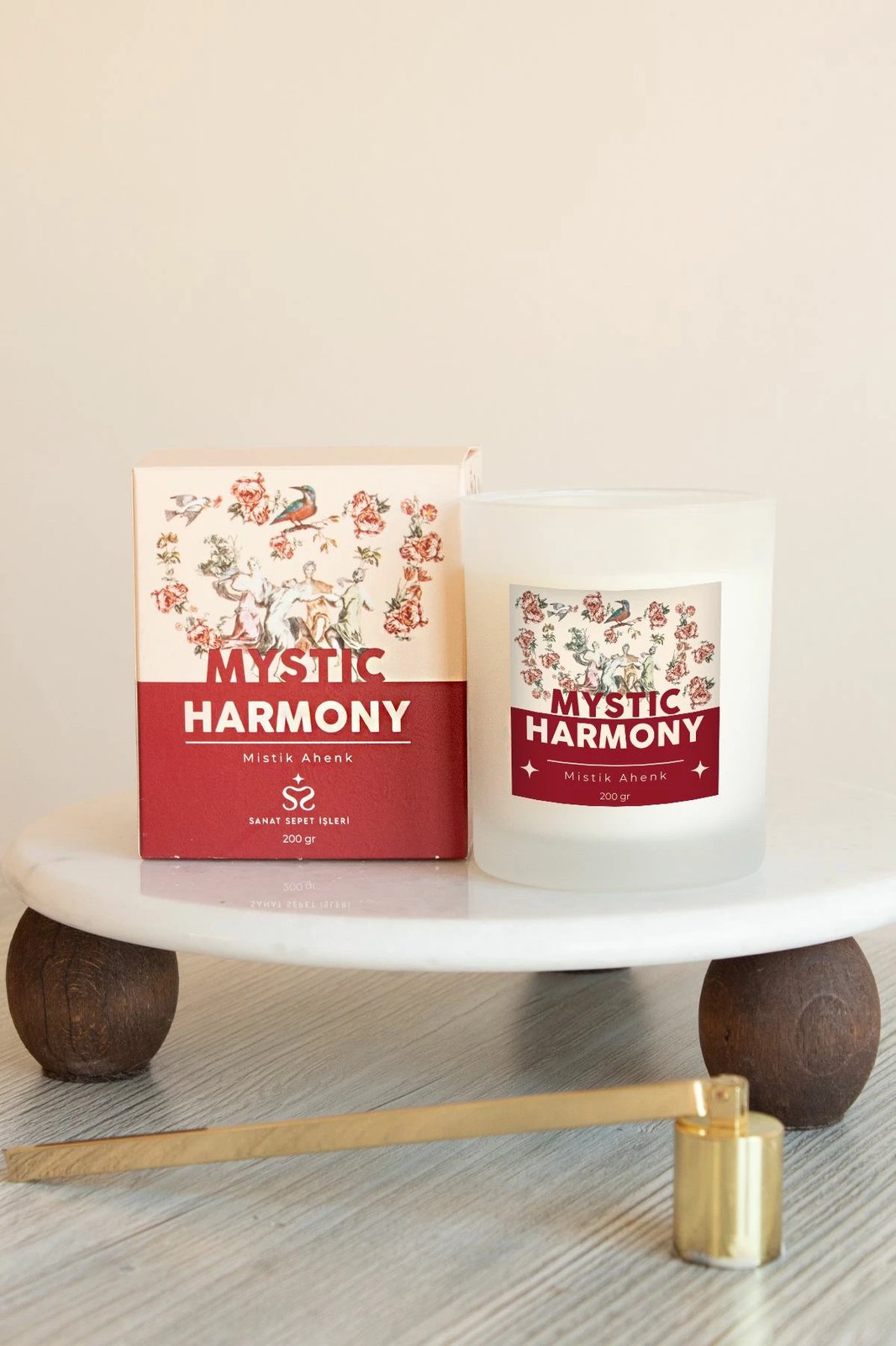 Qiri aromatik Mystic Harmony, Evila Originals, shumëngjyrësh, 7x25cm