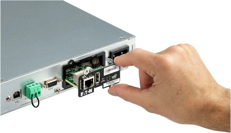 UPS rack 1U, Eaton 5P 1150i G2 5P1150IRG2, kohë rezervë 9–23 min, ekran LCD, i zi/argjend