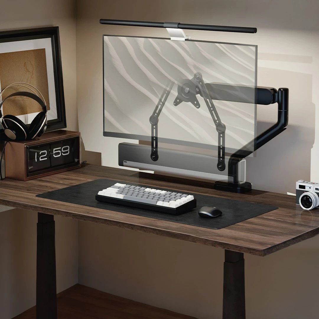 Mbajtëse universale për soundbar Maclean MC-334, VESA 600x400, e zezë