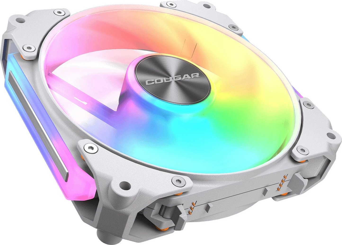 Ventilator kase Cougar Apolar 120 ARGB, 120mm, reverse blade, bardhë