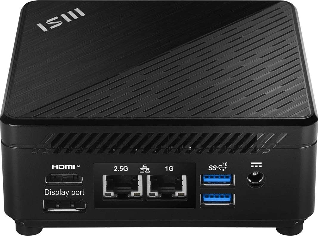 Mini PC MSI Cubi 5 12M-001EU, Intel Core i7-1255U, 16 GB RAM, 512 GB SSD, Windows 11 Home, Zi