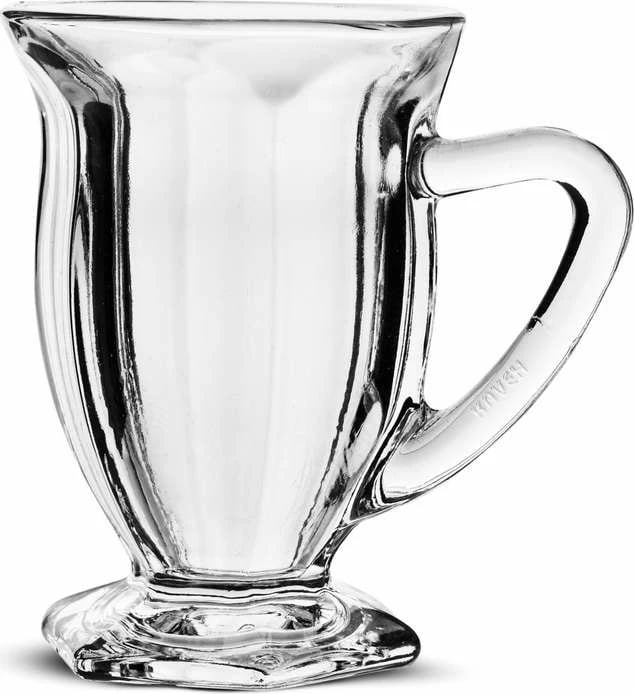 Set filxhanash kafeje prej xhami, 6 copë, Hermia, SG9133GCL