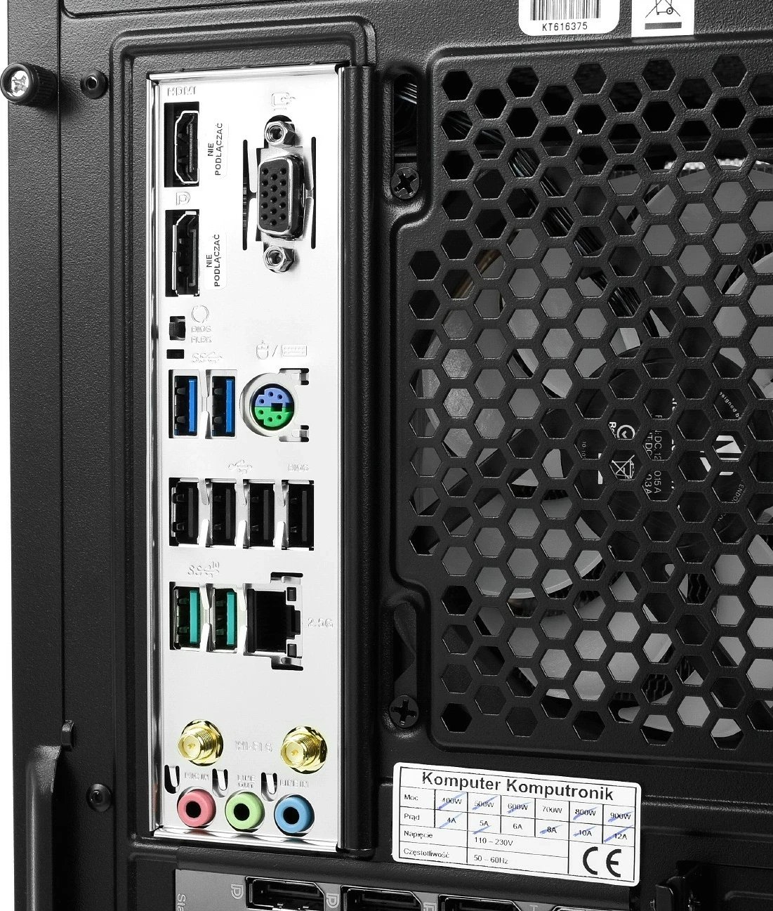 Kompjuter Komputronik Ultimate R570 Ryzen 5 RX 7800 XT 32GB 2TB zi