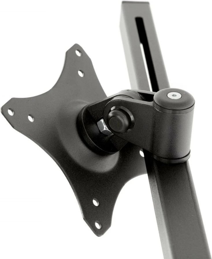 Mbajtëse tavoline për dy monitorë Edbak SV05, 19-27", VESA 75x75/100x100, e zezë