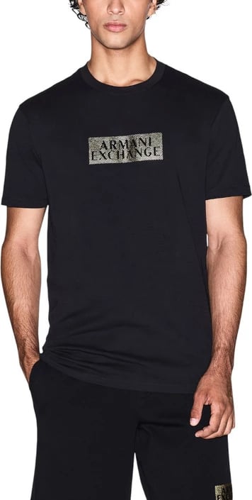 Maicë Armani Exchange për meshkuj, e zezë