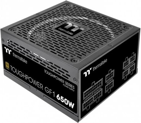 Furnizues i Energjisë Thermaltake Toughpower ATX 650W Gold, 20+4 pin ATX, i Zi