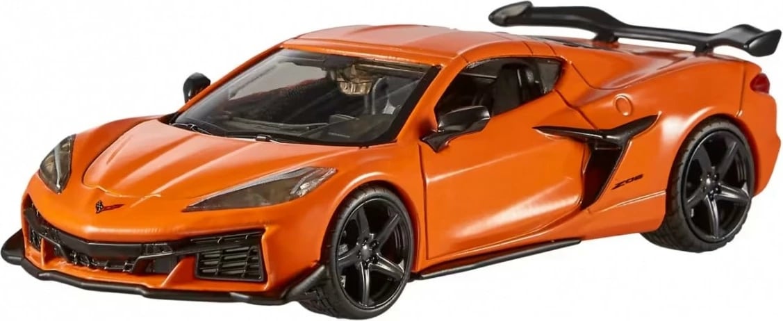 Makine lodër Hot Wheels Premium Vehicle, Corvette Z06, 1:43, portokalli