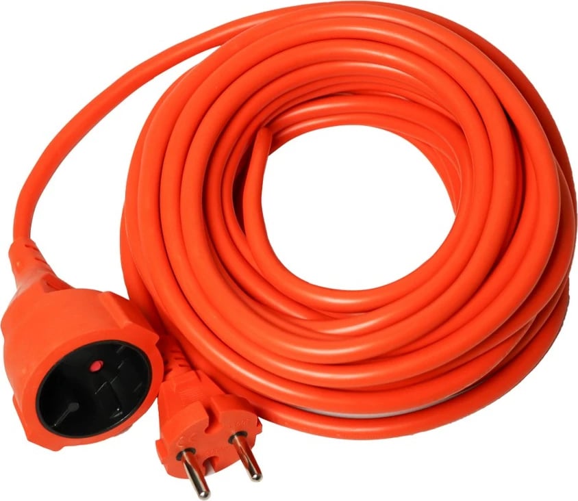 Zgjatues elektrik VERTEX PZO10M2x1.0mm, 10m, portokalli