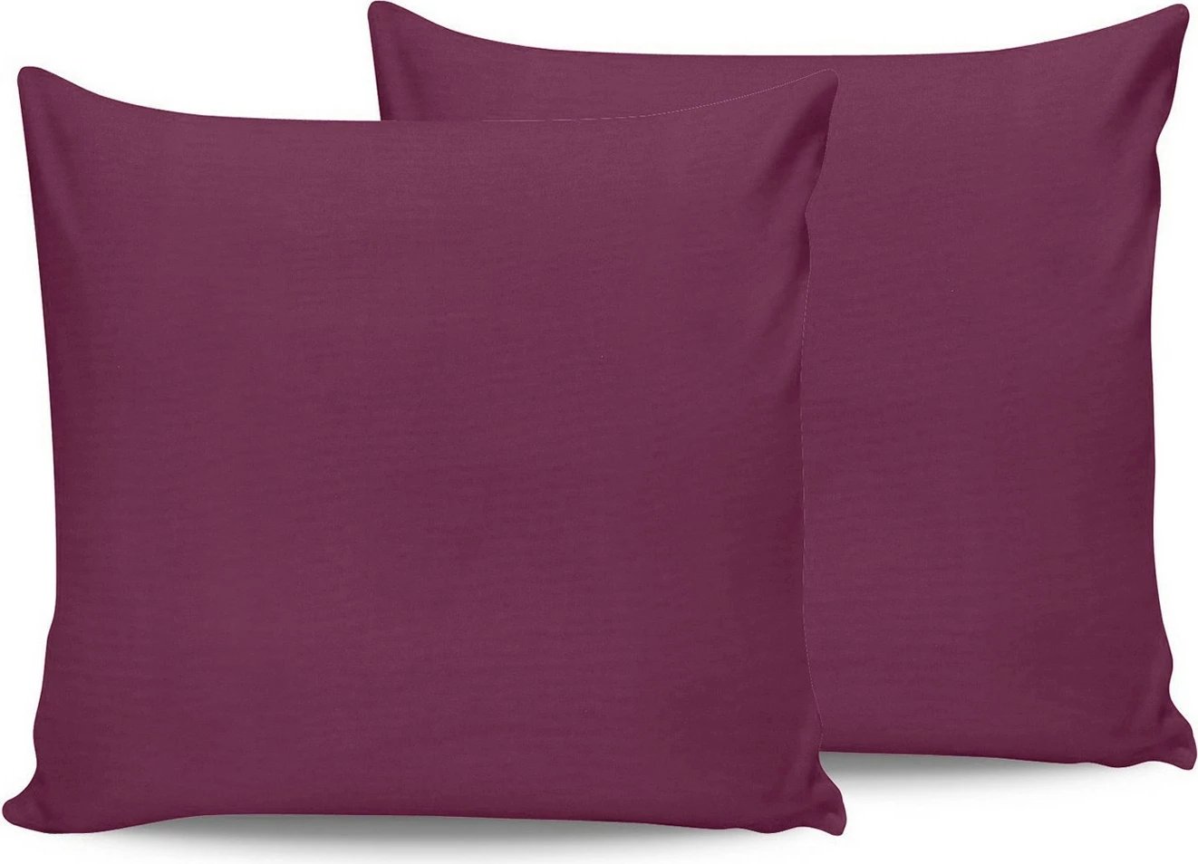 Set këllëfësh jastëku (2 copë), ngjyrë vjollcë, L'essentiel, 80x80cm