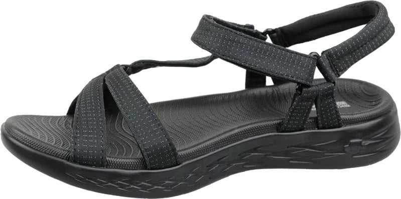 Sandale për femra Skechers, të zeza