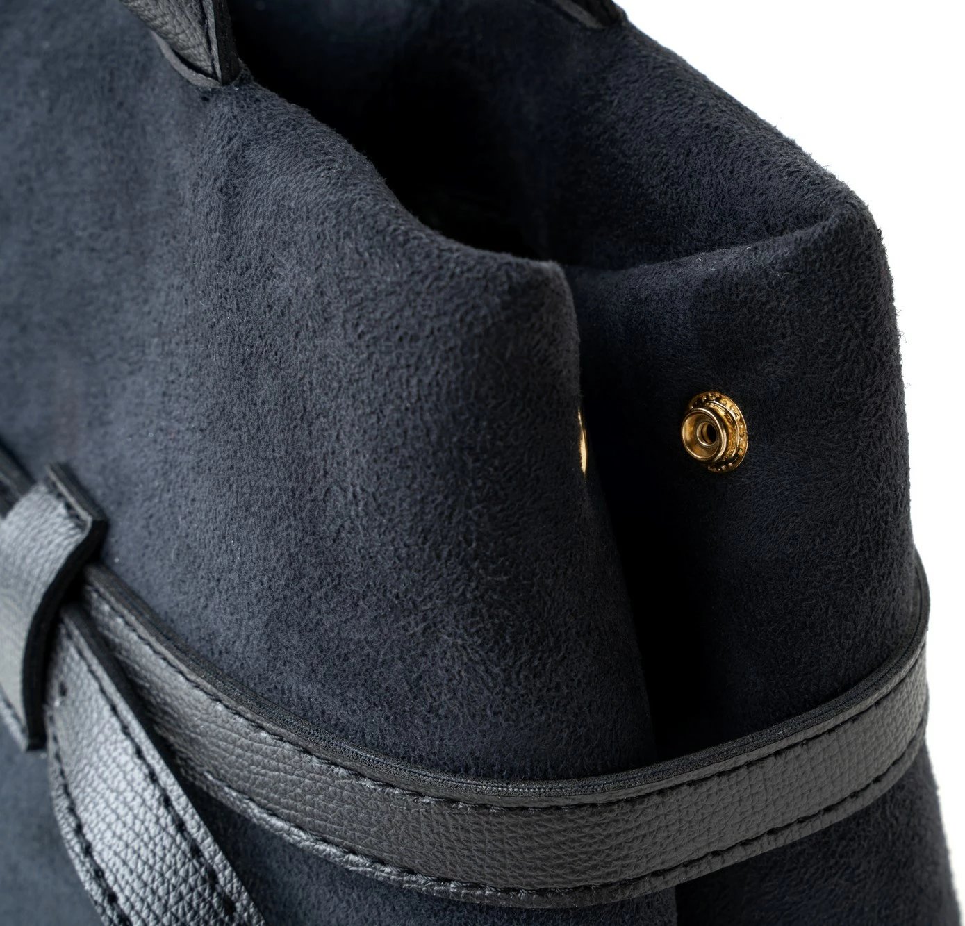 Çantë tote Vittoria, lëkurë poli-vinili, e zezë