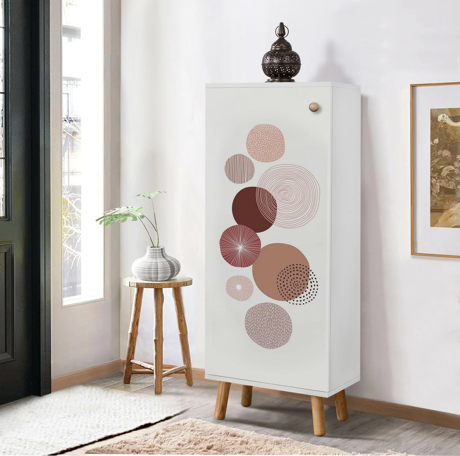 Dollap për këpuca Hanah Home, Vegas - B 940, ngjyrë e bardhë