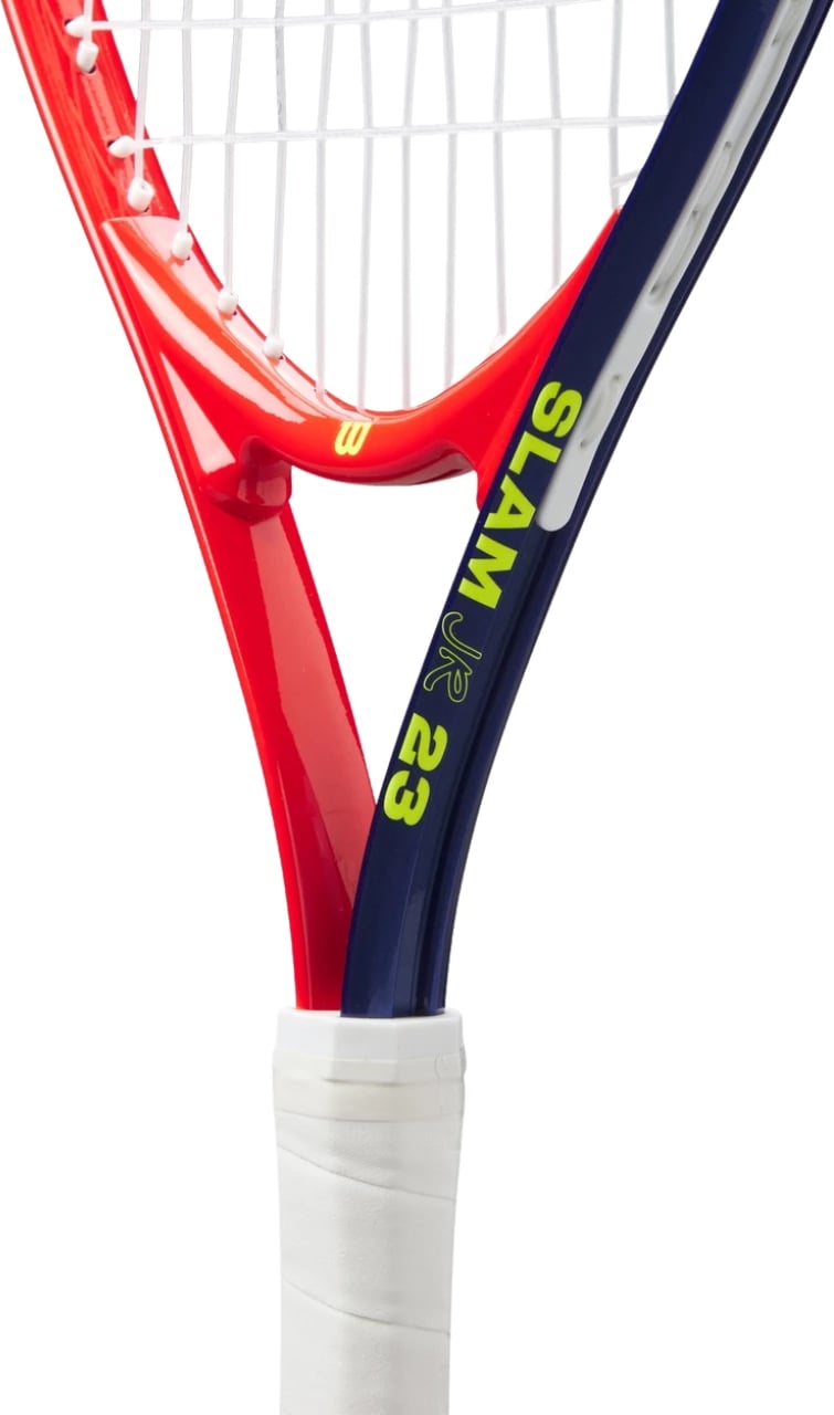 Reket tenisi për djem Wilson, fëmijë, kuq e kaltër