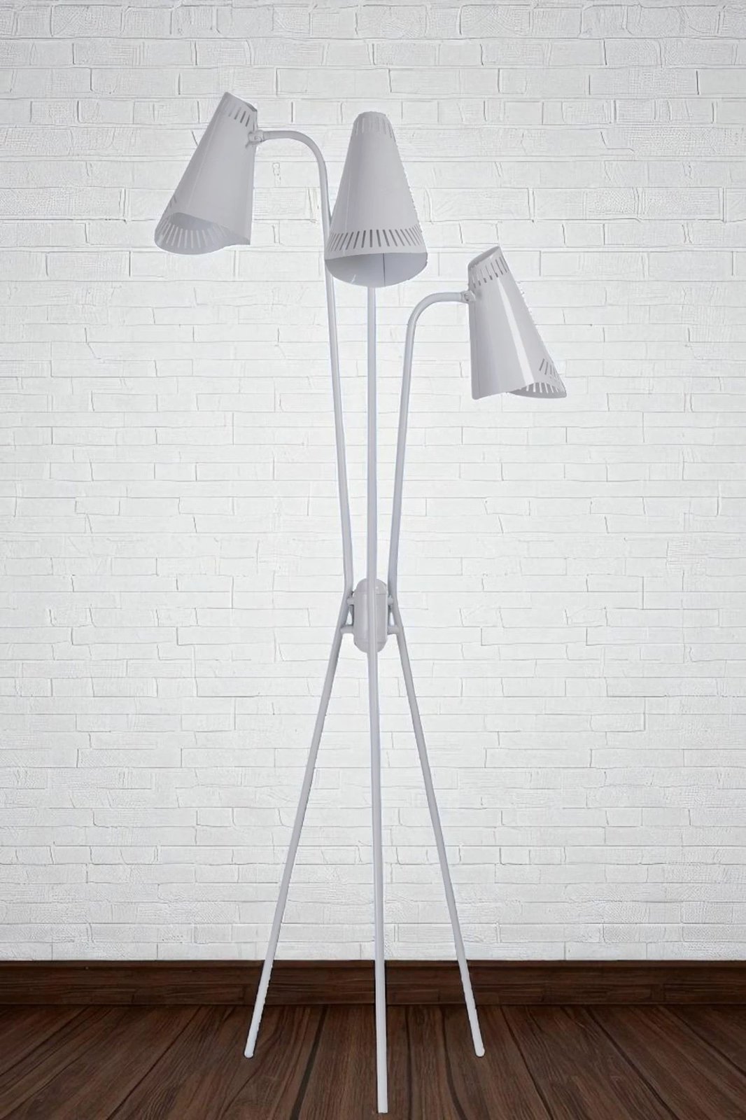 Llambë dyshemeje Opviq, e bardhë, 8945-2