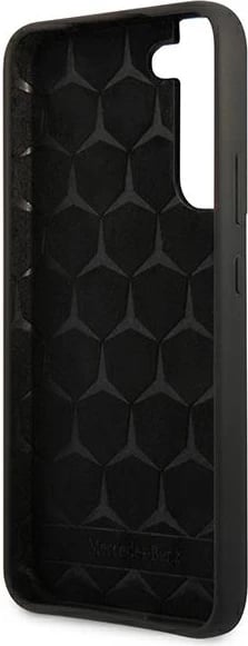 Mbështjellës Mercedes Silicone për Samsung Galaxy S22+, i zi