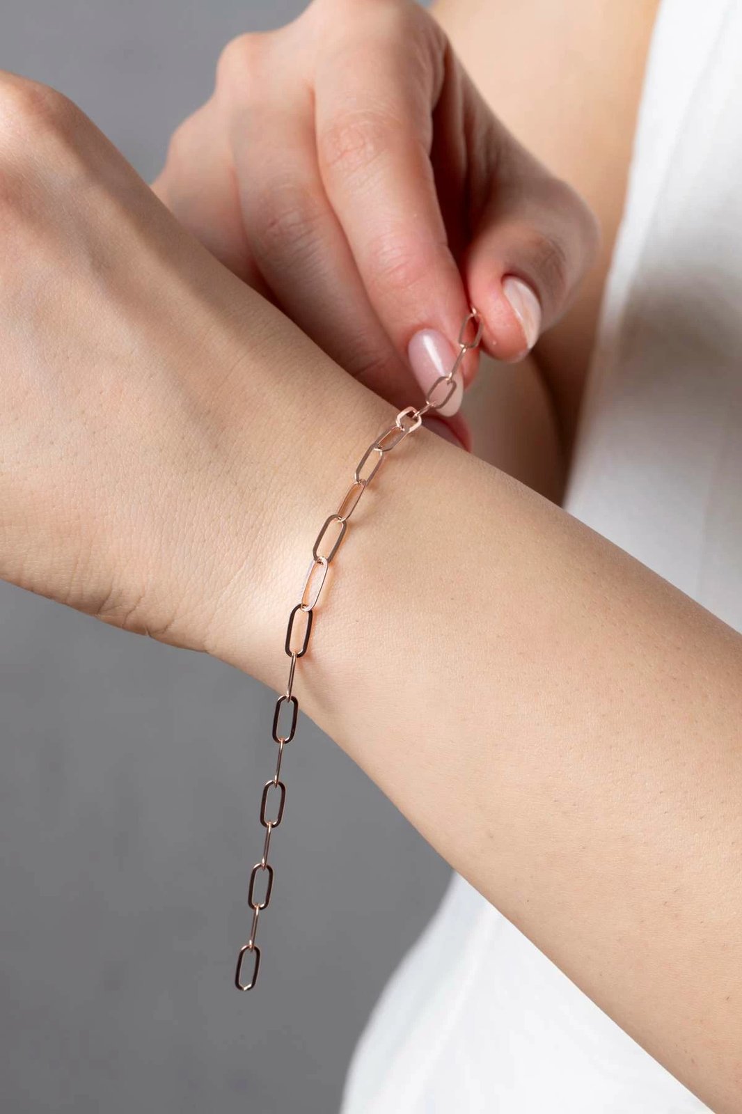 Byzylyk argjendi, ngjyrë rozë e artë, Jumeon, ELKTY45222R