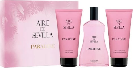 Set Eau de Toilette unisex Aire de Sevilla Paradise 150ml+100ml+150ml