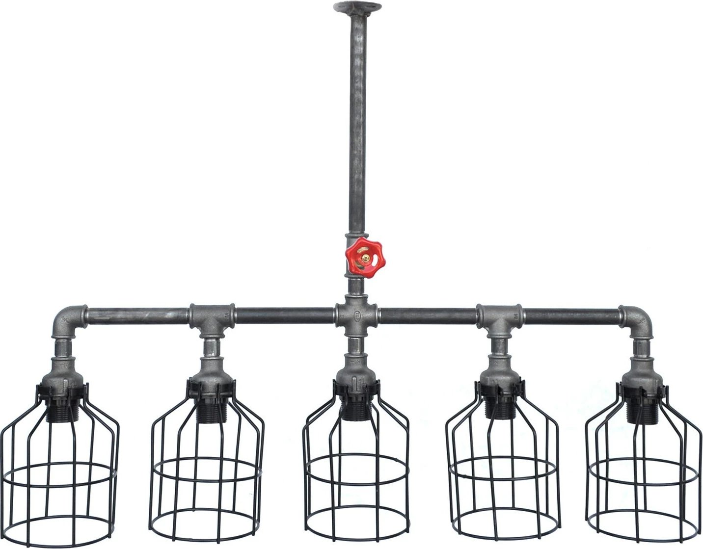 Llambë tavani industriale, ngjyrë e zezë, Opviq, Pp124