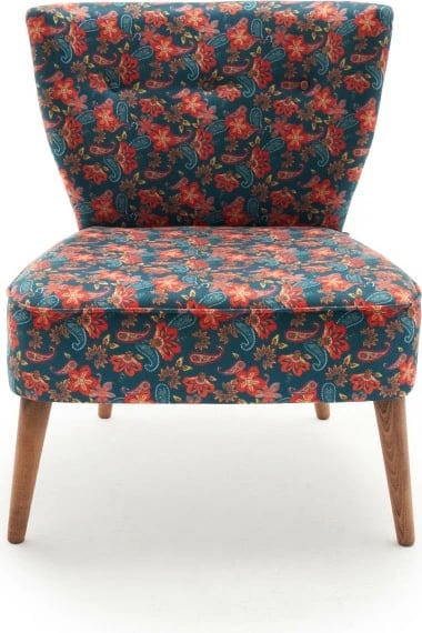 Karrige krahu Atelier del Sofa, model Viola Berjer Nergiz, shumëngjyrëshe