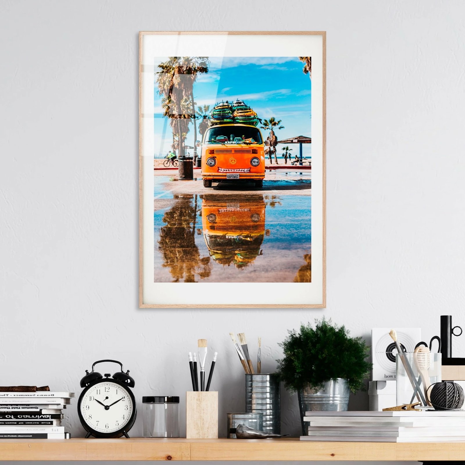 Pikturë dekorative prej xhami të temperuar, Wallity, UV-1073, 30x45cm